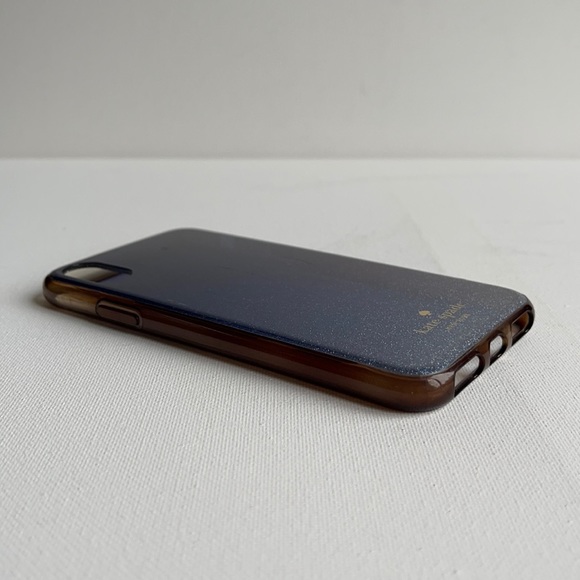FREE with $25 purchase Kate Spade Blue Silver Ombré iPhone X Case - Picture 6 of 14